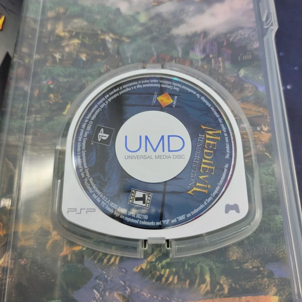 MediEvil Resurrection Sony PSP Game UMD UCUS-98620 Complete with Manual